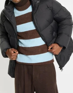 Homme Marc O'Polo Doudoune courte à capuche Puffer noire