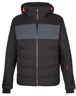 Degré 7 Doudoune de ski bi-stretch Valier noire