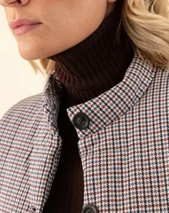 New Indies Doudoune Elvis pied de poule