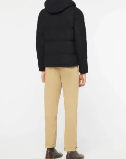 Hackett London Doudoune en Flanelle Puffer gris foncé