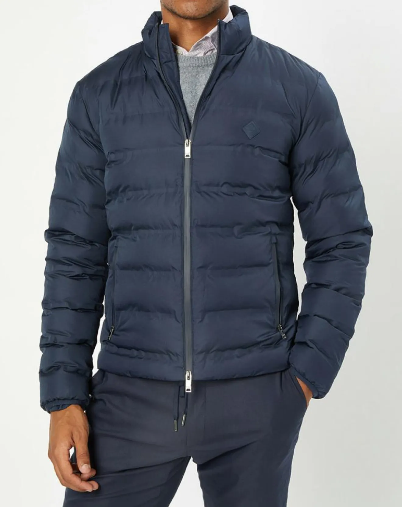 Online Hackett London Doudoune Gfg unie bleu foncé