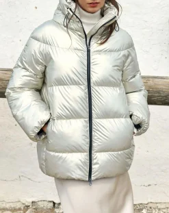 Femme Lauren Vidal Doudoune Joss irisée skin