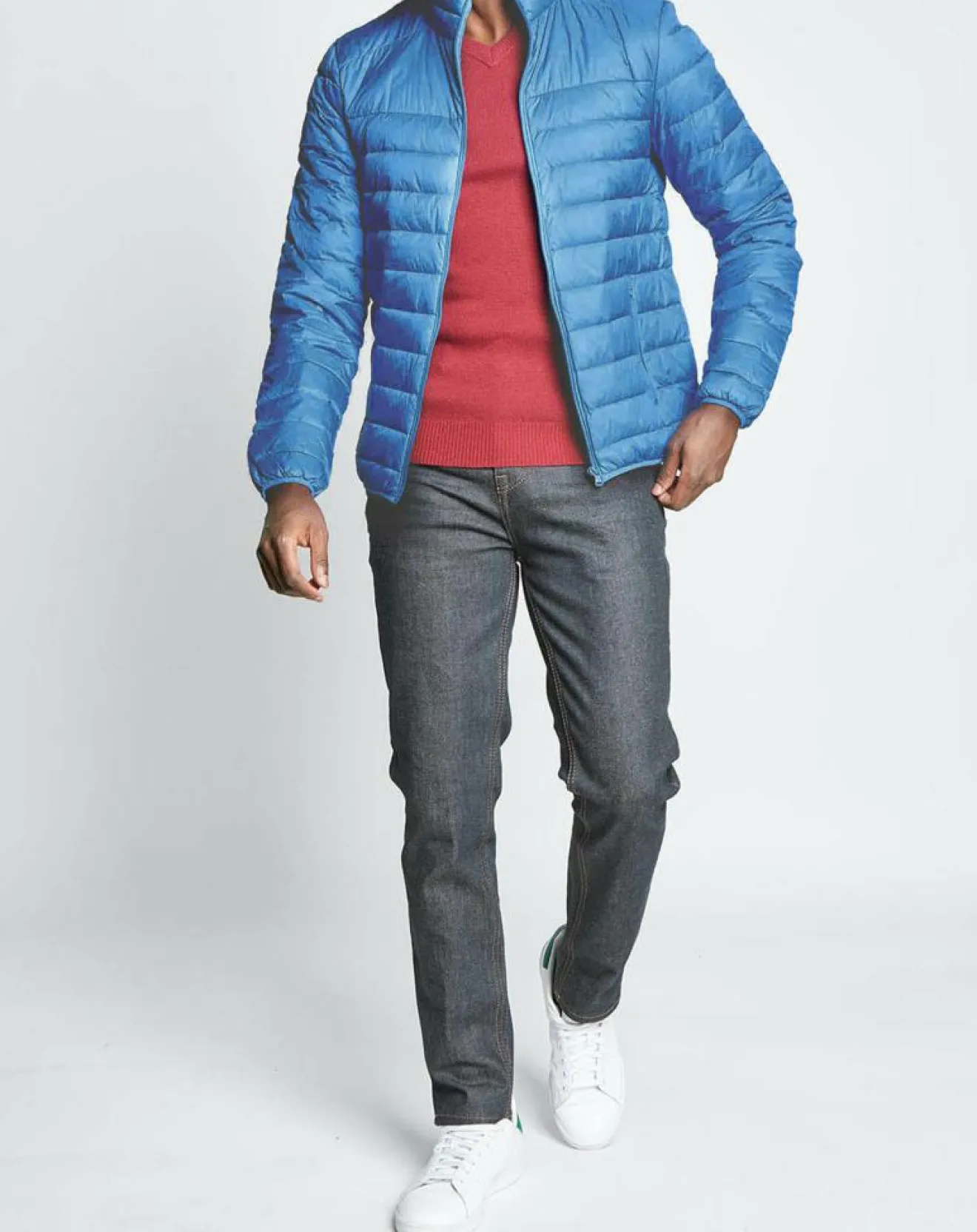 New Galeries Lafayette Doudoune légère Lalight bleu moyen