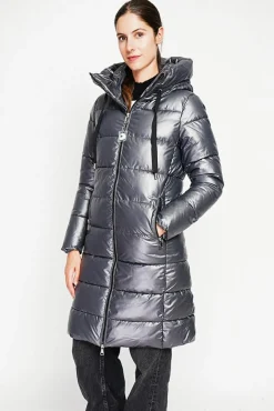 Clearance Assuili Doudoune longue loup