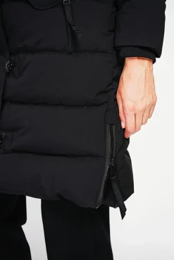 Femme Assuili Doudoune longue noire