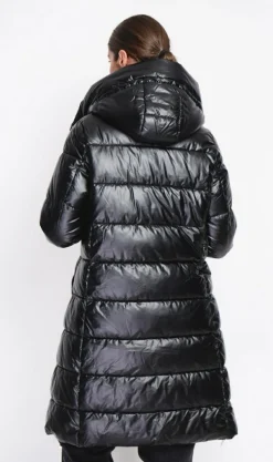 Femme Assuili Doudoune longue noire