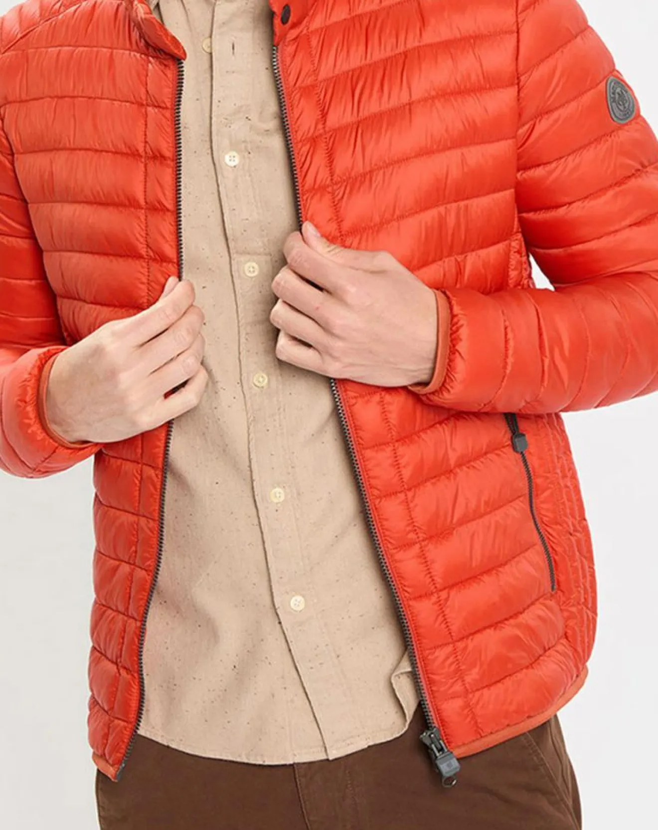 Homme Marc O'Polo Doudoune manches longues No Down orange