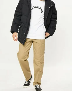 Homme Dockers Doudoune Micro Twill Barn Puffer noire