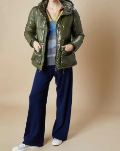 Best Belair Doudoune Poinsetta kaki