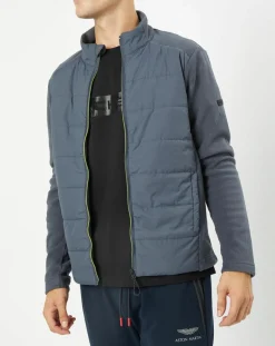 Homme Hackett London Doudoune polaire gris foncé