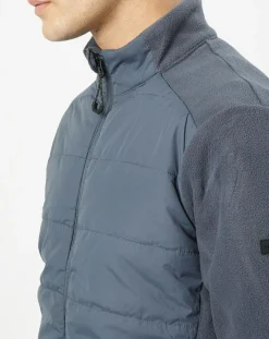 Homme Hackett London Doudoune polaire gris foncé