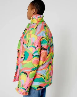 Sale Manoush Doudoune Purple fluo