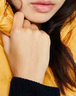 Clearance Marc O'Polo Doudoune sans manches à capuche jaune