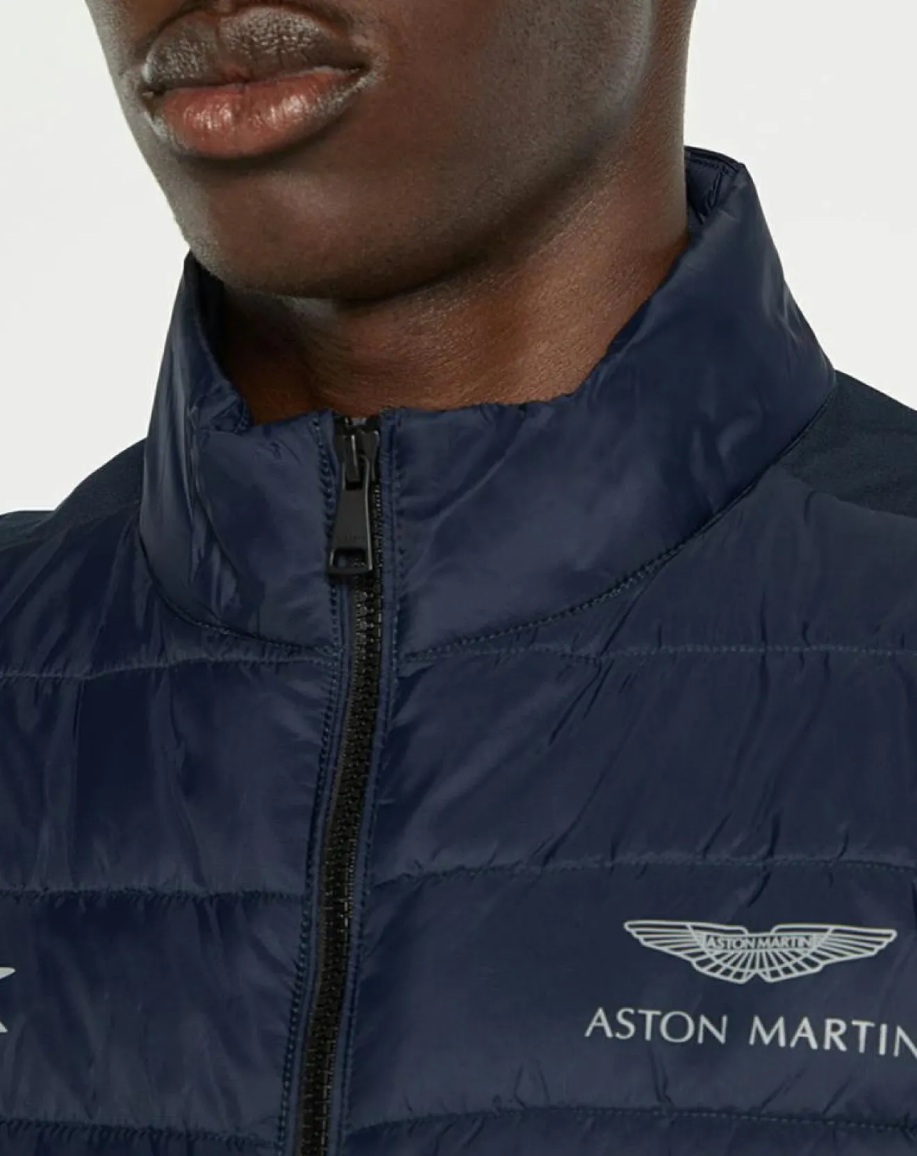 Discount Hackett London Doudoune sans manches Aston Martin Racing bleue