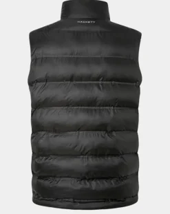 Outlet Hackett London Doudoune sans manches Aston Martin Racing noire