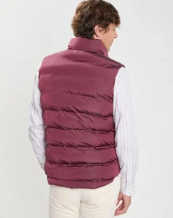 New Hackett London Doudoune sans manches Aston Martin Racing bordeaux