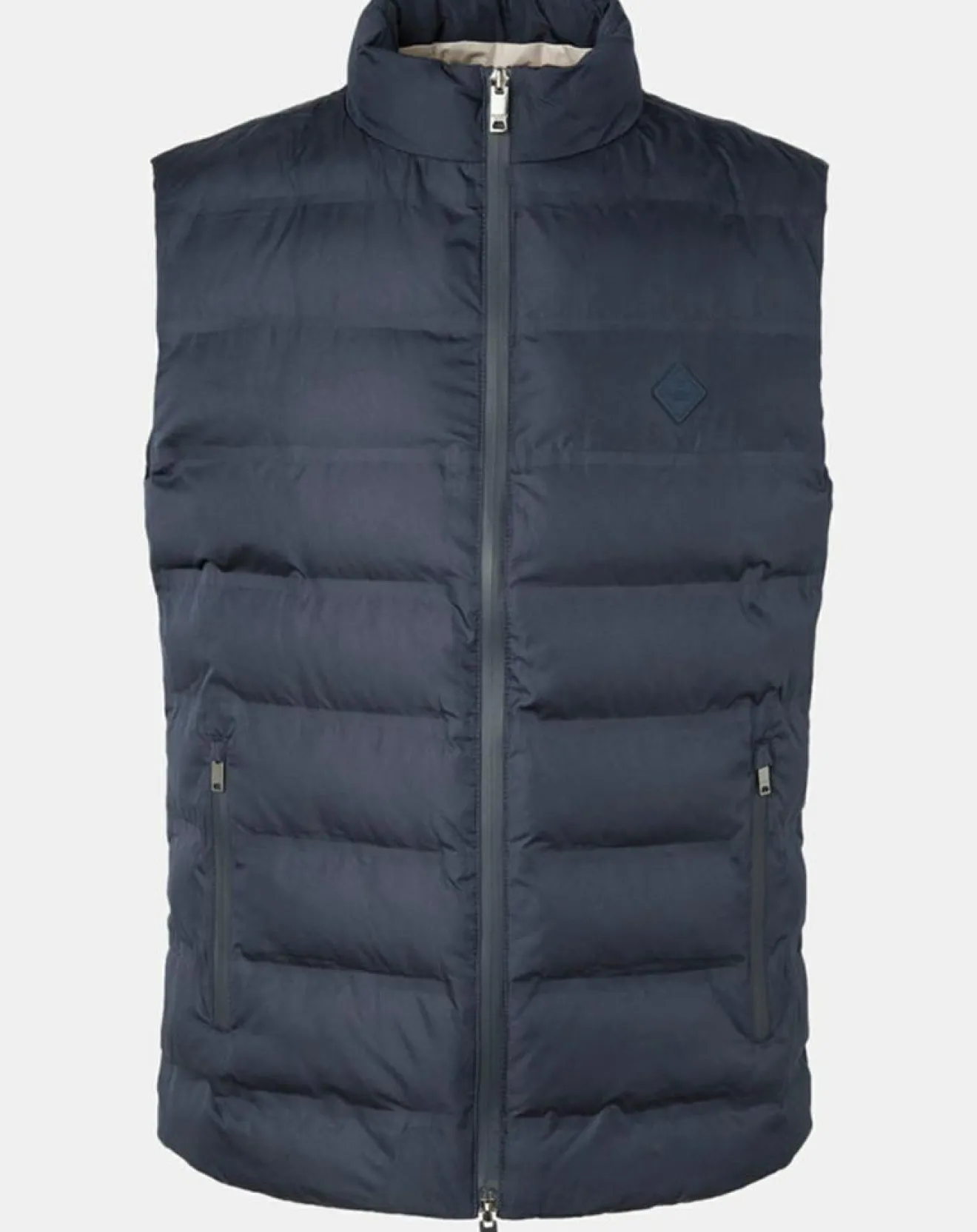 Homme Hackett London Doudoune sans manches bleu marine