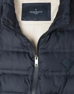 Homme Hackett London Doudoune sans manches bleu marine