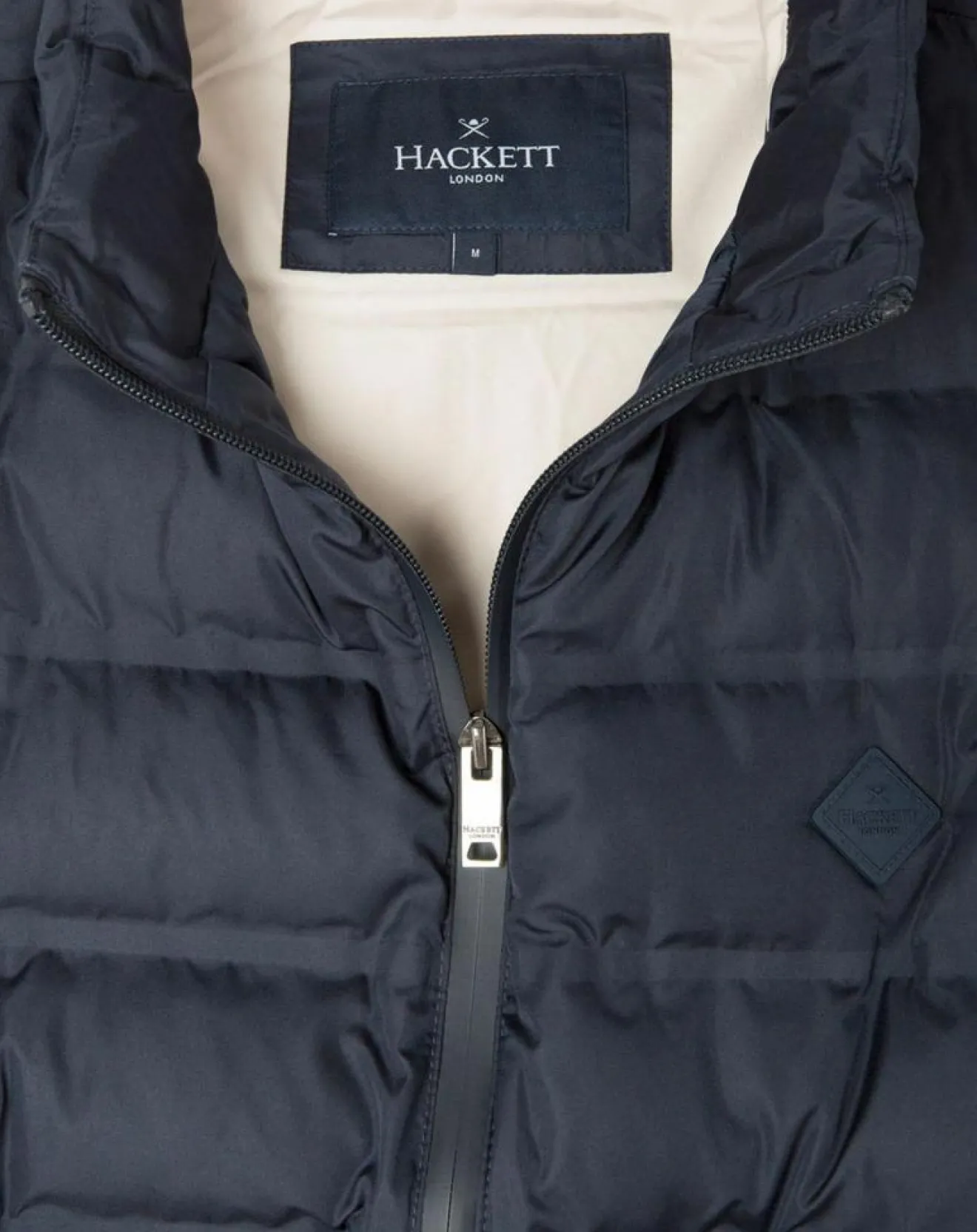 Homme Hackett London Doudoune sans manches bleu marine