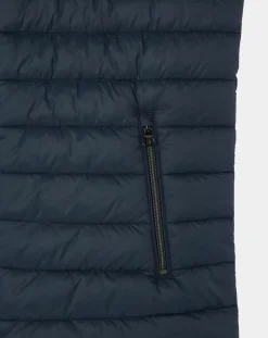 Sale Hackett London Doudoune sans manches bleu marine