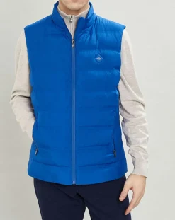 Homme Hackett London Doudoune sans manches bleue