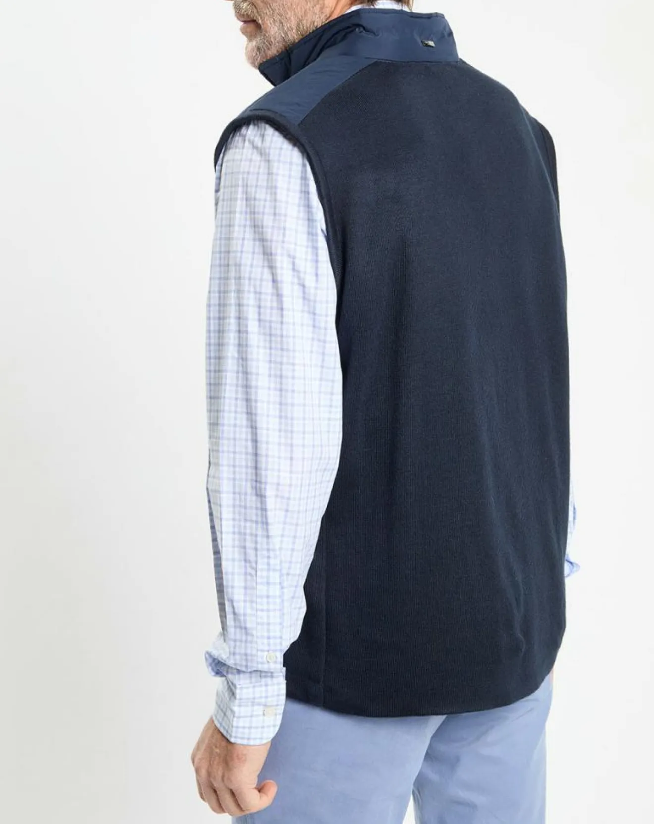 Outlet Hackett London Doudoune sans manches bleue