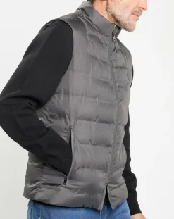 Homme Hackett London Doudoune sans manches gris foncé