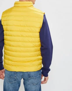 Homme Hackett London Doudoune sans manches jaune