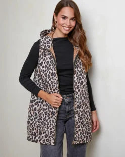 Femme L'Armoire de Suzette Doudoune sans manches Joséfine camel