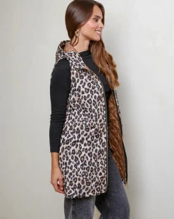 Femme L'Armoire de Suzette Doudoune sans manches Joséfine camel