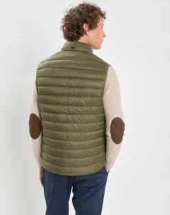 Homme Hackett London Doudoune sans manches kaki