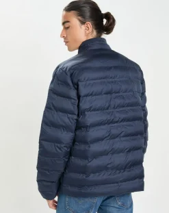 Clearance Hackett London Doudoune unie bleu marine