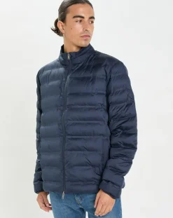 Clearance Hackett London Doudoune unie bleu marine