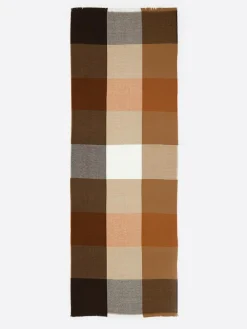 Sale Devred Echarpe à carreaux citrouille - 180x60 cm