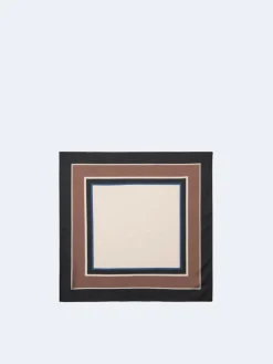 Online Devred Echarpe à motif géométrique blanc neige - 68x68 cm