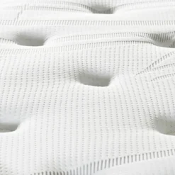 Bellecour Ensemble Matelas + Sommier en bois Privilège anthracite/blanc - 90x190 cm