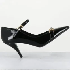 Femme Garrice Lab Escarpins en Cuir gela noire - Talon : 7.5cm