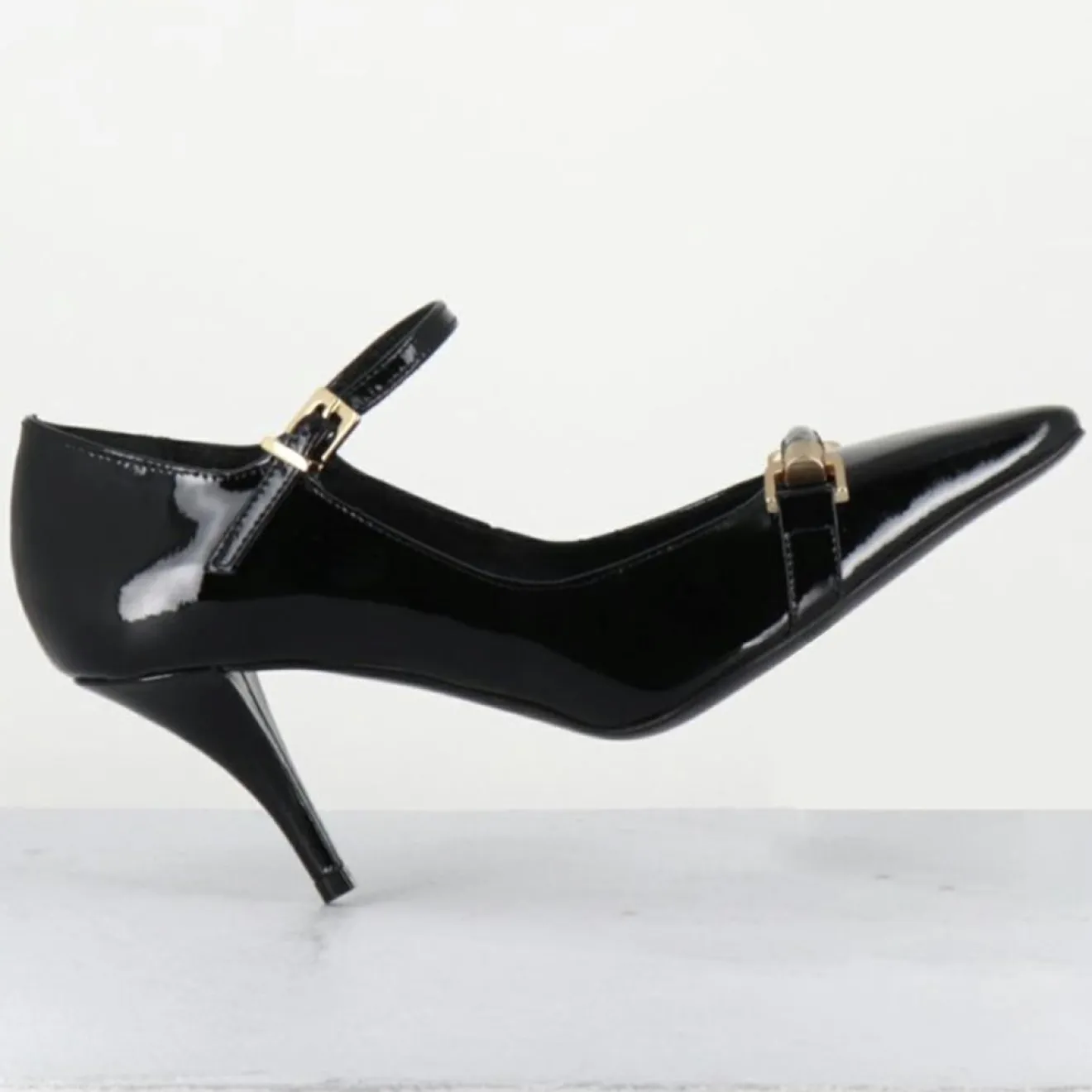 Femme Garrice Lab Escarpins en Cuir gela noire - Talon : 7.5cm