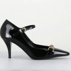 Femme Garrice Lab Escarpins en Cuir gela noire - Talon : 7.5cm