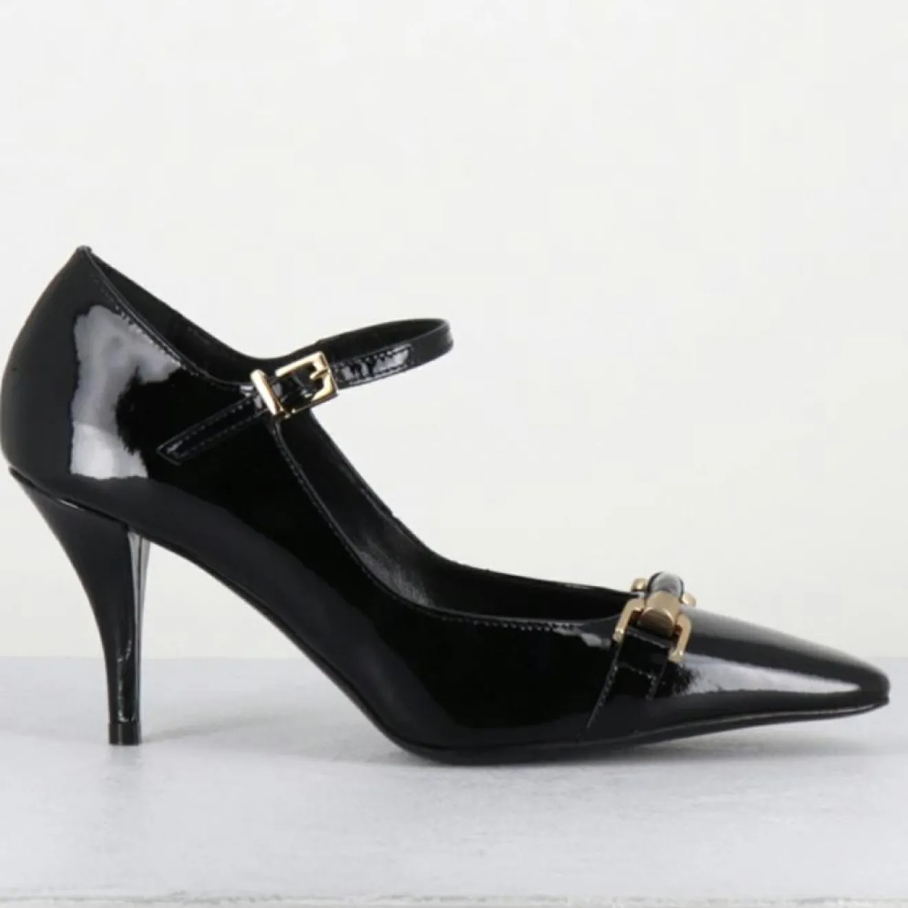 Femme Garrice Lab Escarpins en Cuir gela noire - Talon : 7.5cm