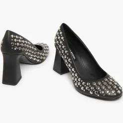 Femme Sonia Rykiel Escarpins en Cuir Honfleur noirs - Talon 8.5 cm