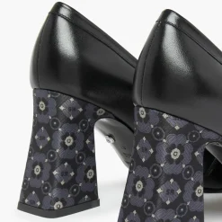 Online Sonia Rykiel Escarpins en Cuir Honfleur noirs - Talon 8.5 cm