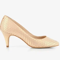 Sale Mellow Yellow Escarpins en Cuir Hullya roses - Talon 7 cm