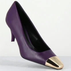 Femme Garrice Lab Escarpins en Cuir kecha violets - Talon : 7.5cm