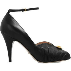 Best Gucci Escarpins en Cuir noirs - Talon 10 cm