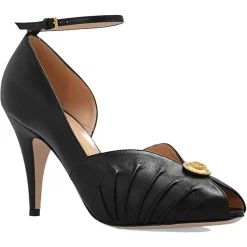 Best Gucci Escarpins en Cuir noirs - Talon 10 cm