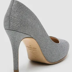 Clearance Cosmoparis Escarpins Makea argentés - Talon 8 cm