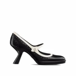 Femme Dior Escarpins Mary Jane Spectador noirs