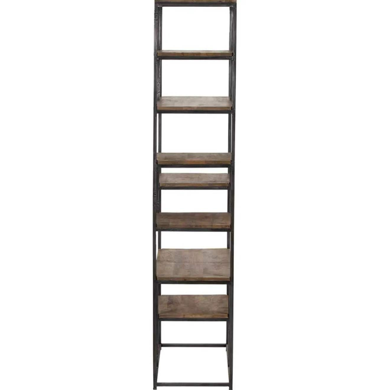 Bois & Chiffons Etagere 7 niveaux manguier stockholm naturel ciré - 70x35x170 cm