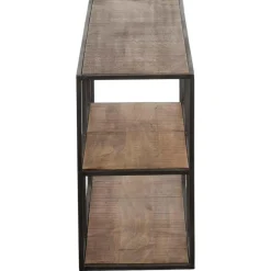 Bois & Chiffons Etagere basse manguier stockholm naturel ciré - 140x35x60 cm